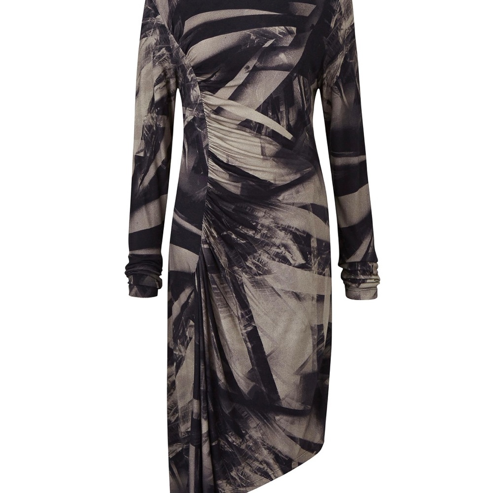Religion dress long sleeves grey. - Picture 3 of 7